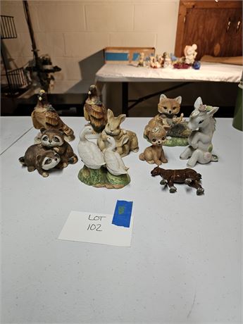 Lefton Ruffed Grouse Figurines / Homco Figurines & More