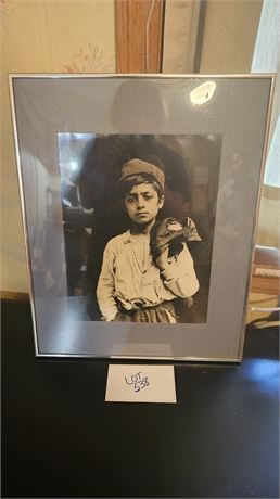 Charles Currie 1898 "Street Boy" Period Photo Print