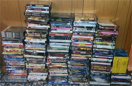 Large Lot of Mixed DVD's
