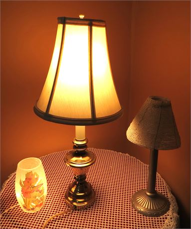 Lamp, Candle Lamp, Lighted Decoration