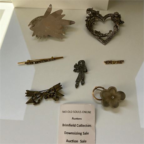 Decorative Vintage Brooch/Pin Lot