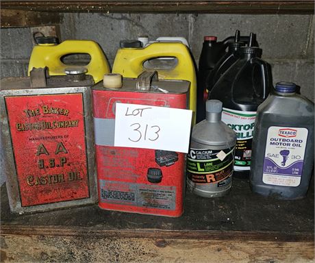 Castor Oil, Coleman Fuel, Antifreeze & More