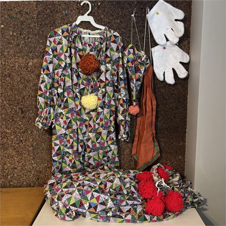 Wonderful Handmade Adult Size Clown Costumes