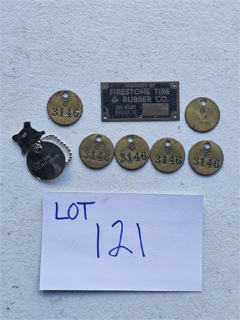 Firestone Tags, Plate & More