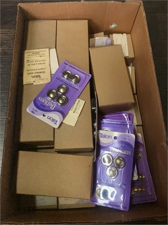 Talon Sewing Halo Button Fastener/Cover Sewing Aid Lot