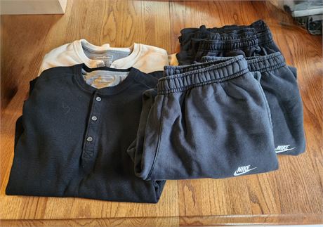 Men's XL Eddie Bauer & Nike Lot