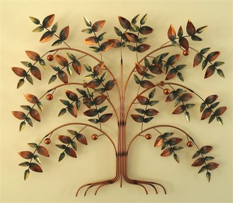 MCM Tree Of Life Metal Wall Sculpture