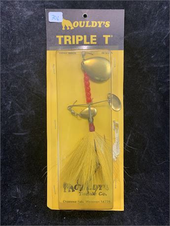 Mouldy's Triple T Yellow Fishing Lure