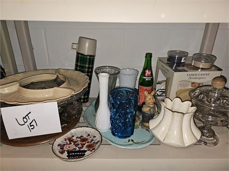Lazy Susans, Vases, Yankee Candle Warmer & More