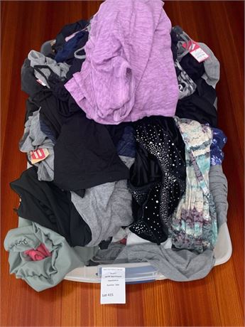 Tote of Clothing