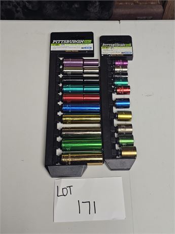 Pittsburgh Pro 10pc SAE & Metric Socket Sets