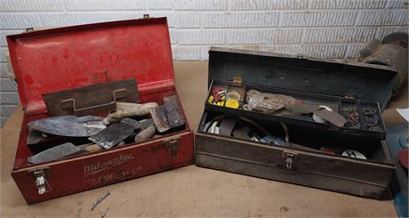 2-Tool Boxes with Misc. Tools and Such