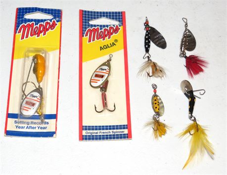 Assorted Fishing Lures: Spinners