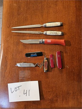 Mixed Pocket Knives & Letter Openers - Swiss Army Knives / Bessey Opinel Blade