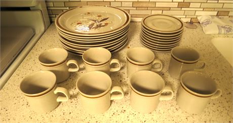 Old Brook Stoneware Dishes