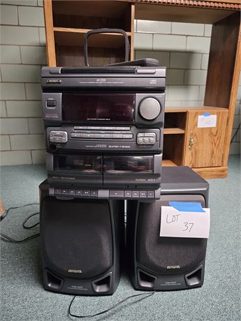 Aiwa NSX-V2100 Stereo System with Speakers