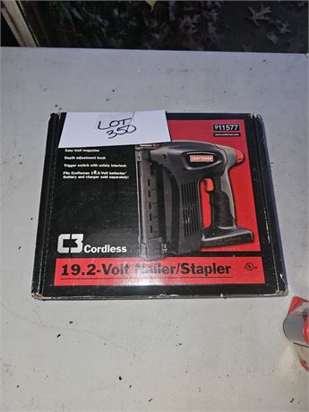 Craftsman Cordless Nailer Excludes Battery & Charger