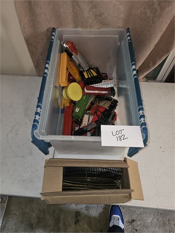 Mixed N Scale Trains, Cars & Track