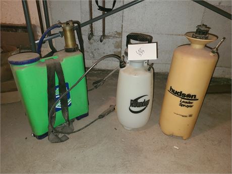 RoundUp / Hudson & Idra Chemical Lawn Sprayers
