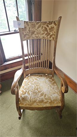 Antique Wood Rocker