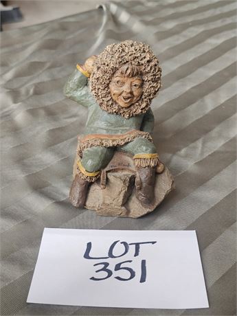 Tom Clark Creations 1983 "Klondike" Gnome Figurine – Artist Signed in Ink