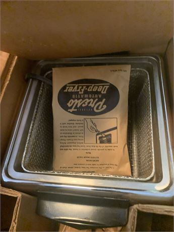 Presto Automatic Deep-Fryer In Original Box