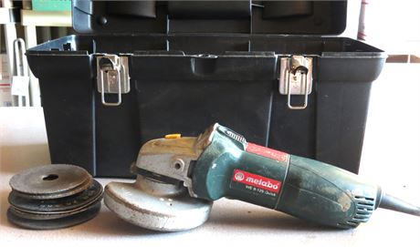 Industrial Metabo 4 1/2" Angle Grinder