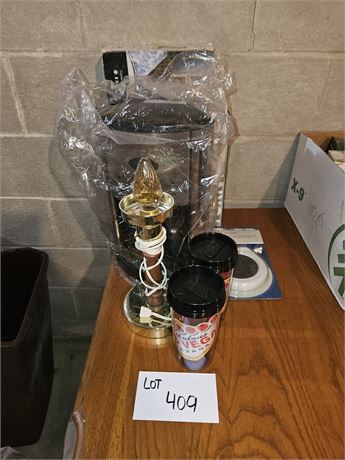 Gevalia Coffee Maker, Table Lamp, Warmer & More