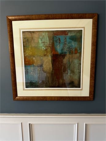 Goldberger Impromptu I painting Framed