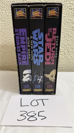 Star Wars Trilogy VHS Box Set