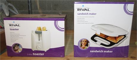 Rival Toaster, Sandwich Maker