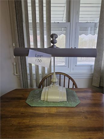 Vintage Flexo 1950's Art Deco Style Metal Drafting Table Lamp