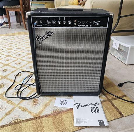 Fender Frontman 60B Bass Combo Amp - 60-Watt, 12" Speaker