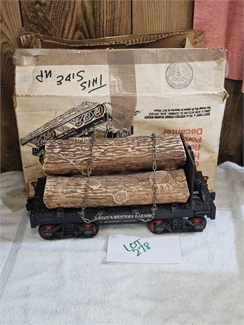 Beam Decanter Log Car