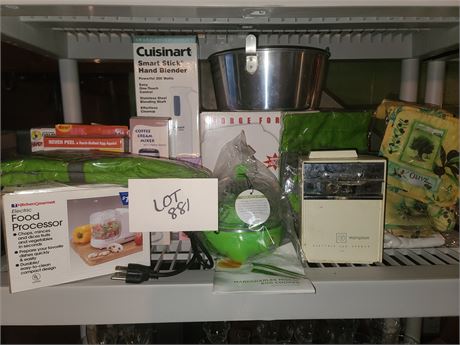 Mixed Kitchen Small Appliance, George Forman, Hand Blender, Chopper, & More