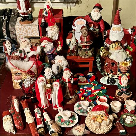 LARGE Santa Collection!