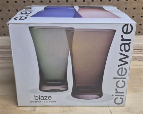 Blaze Circle Ware Glasses