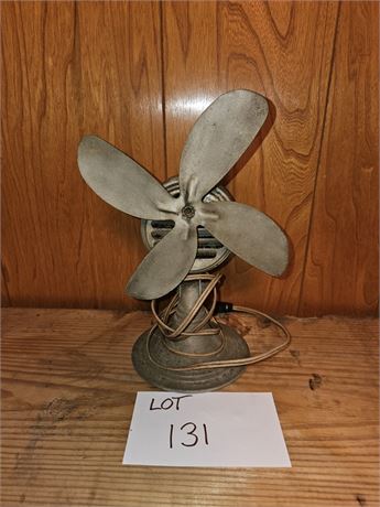 Vintage Metal Desk Fan