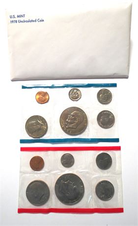 1978 Uncirculated Coin Set