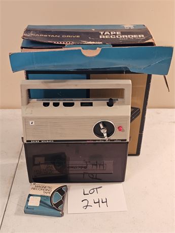 Capstan Drive Tape Recorder Model 6314