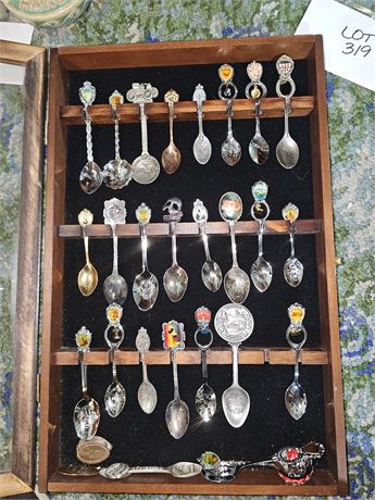 Mixed Collector Spoons Lot