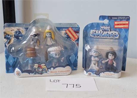 The Smurfs 4-Pack Movie Collectibles in Original Packaging - 2013
