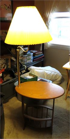 Lamp Table / Magazine Rack