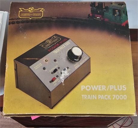 Arista Craft Train Pack 7000 Power/Plus Transformer in Original Box