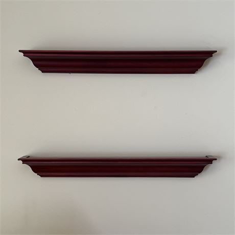 Pair of 24"L Floating Shelves