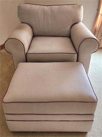 J. Raymond Chair & Ottoman