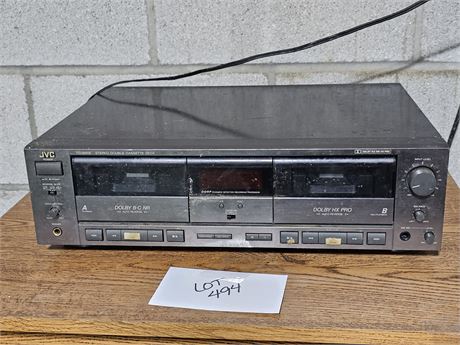 JVC HX Pro Stereo Double Cassette Deck