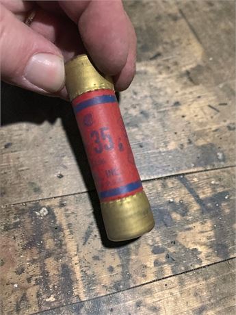 General Electric GE3750-35 35 Amp Cartridge Fuse Lot