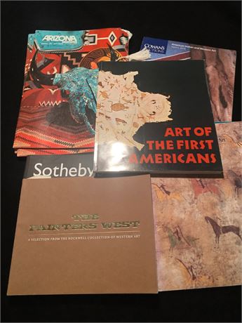 Auction Catalogs For American Indian & Western Art