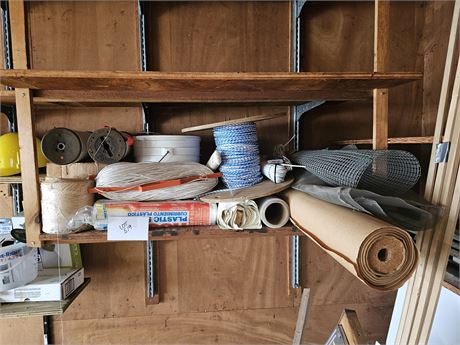 Shelf Cleanout:Twine/Roping/Screen/String & More